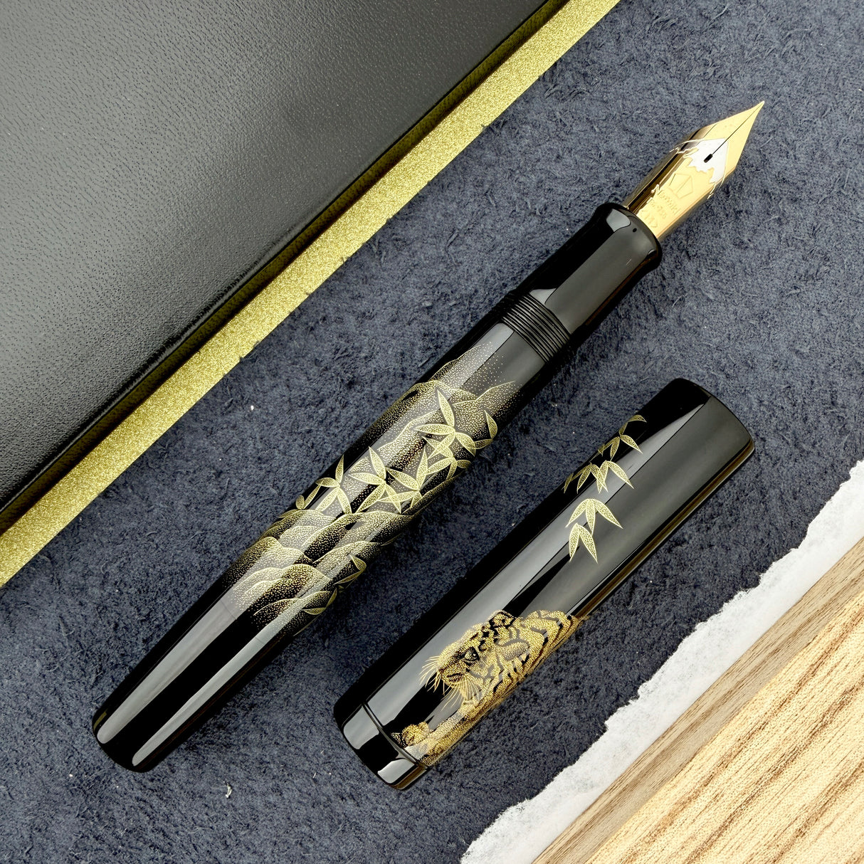Namiki Emperor Chinkin Fountain Pen - Tiger