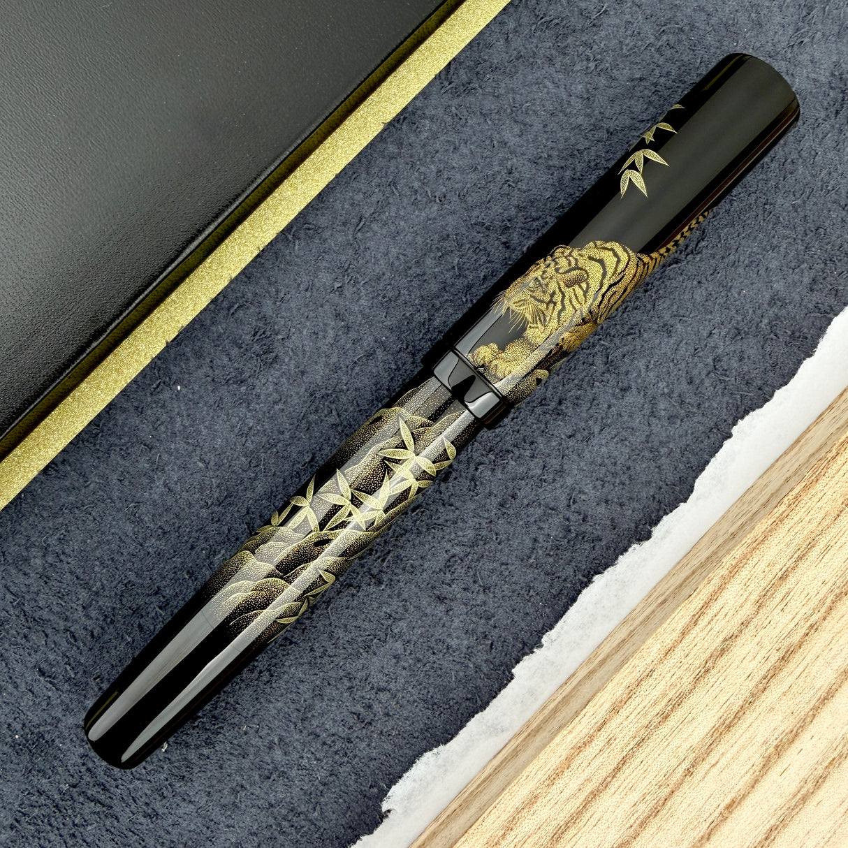Namiki Emperor Chinkin Fountain Pen - Tiger