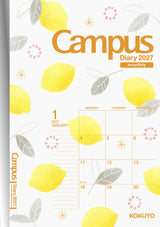 Kokuyo Campus 2027 Monthly Diary - A5
