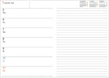 Kokuyo Campus 2027 Weekly Horizontal Diary - A5