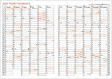 Kokuyo Campus 2027 Weekly Horizontal Diary - A5