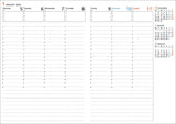 Kokuyo Campus 2027 Weekly Vertical Diary - A5