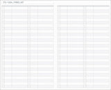 Kokuyo Jibun Techo Days 2027 B6 Slim Mini Planner