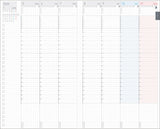 Kokuyo Jibun Lite 2027 A5 Slim Planner