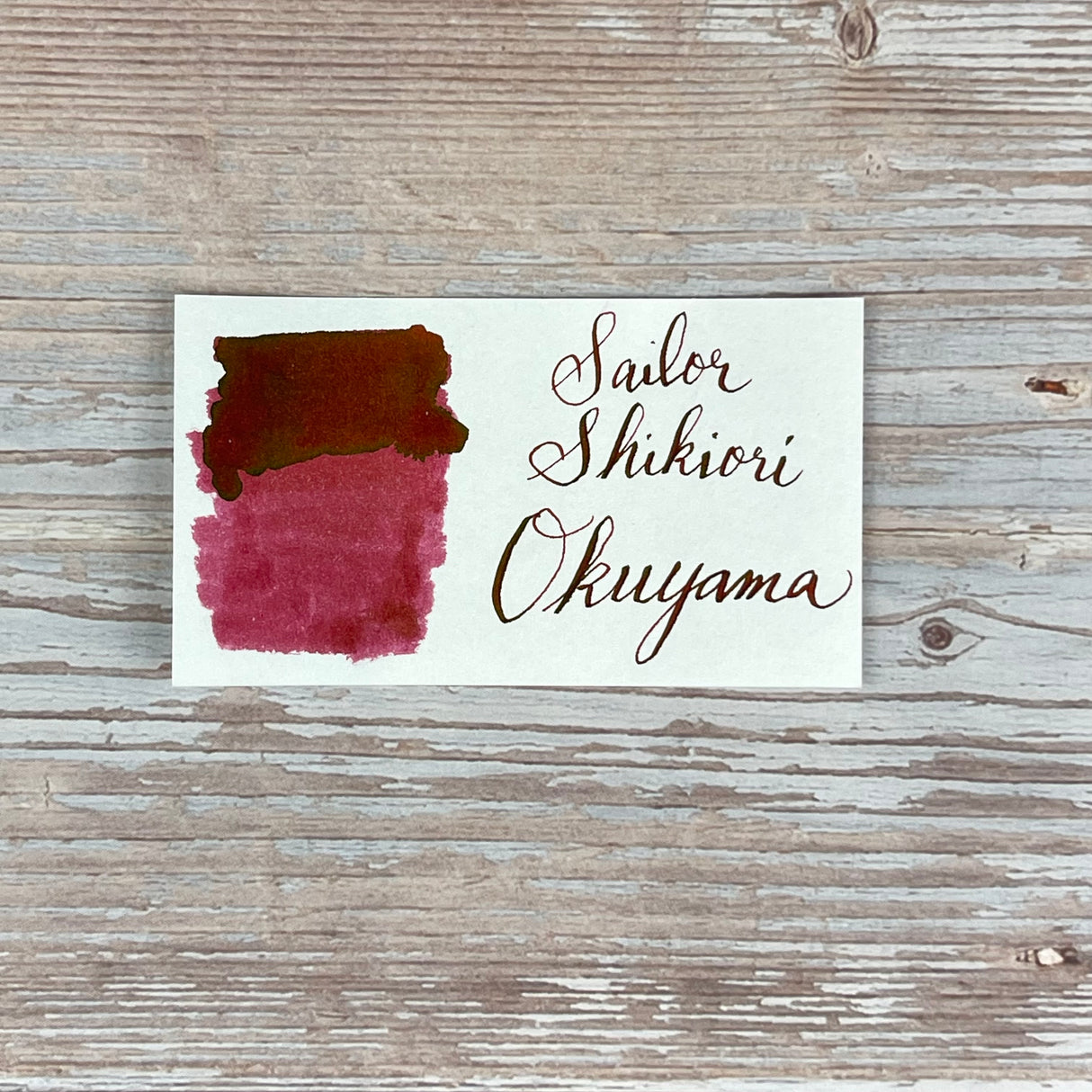Sailor Shikiori Okuyama - 20ml Bottled Ink