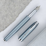 Parker IM Premium Fountain Pen - Grey Lacquer & Chrome Trim