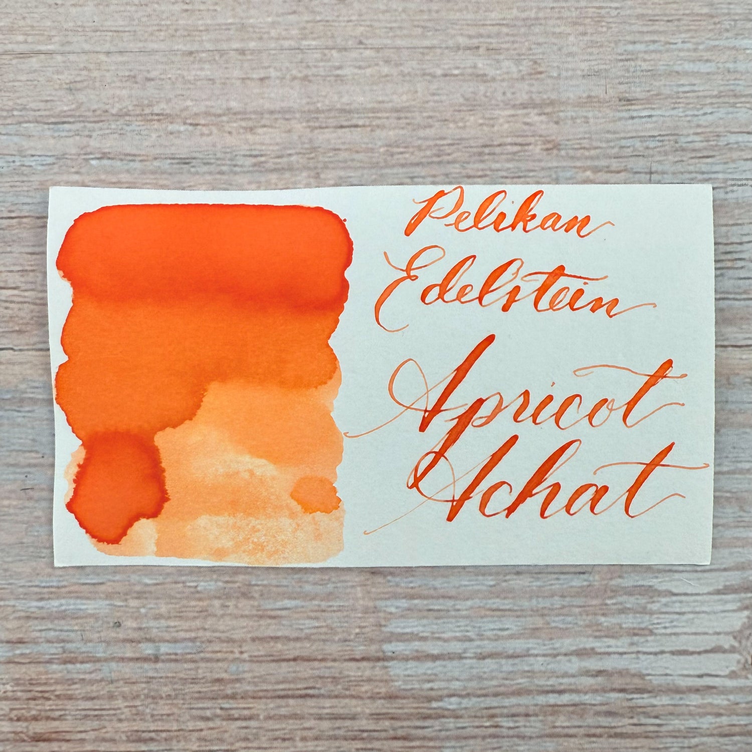 Pelikan Edelstein Apricot Achat - 50ml Bottled Ink (Special Edition)