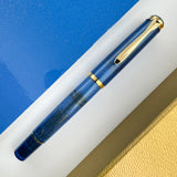 Pelikan Classic M200 Fountain Pen - Golden Lapis (Special Edition)(Doorbuster)