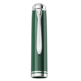 Pelikan M815 Metal Striped Green fountain pen cap