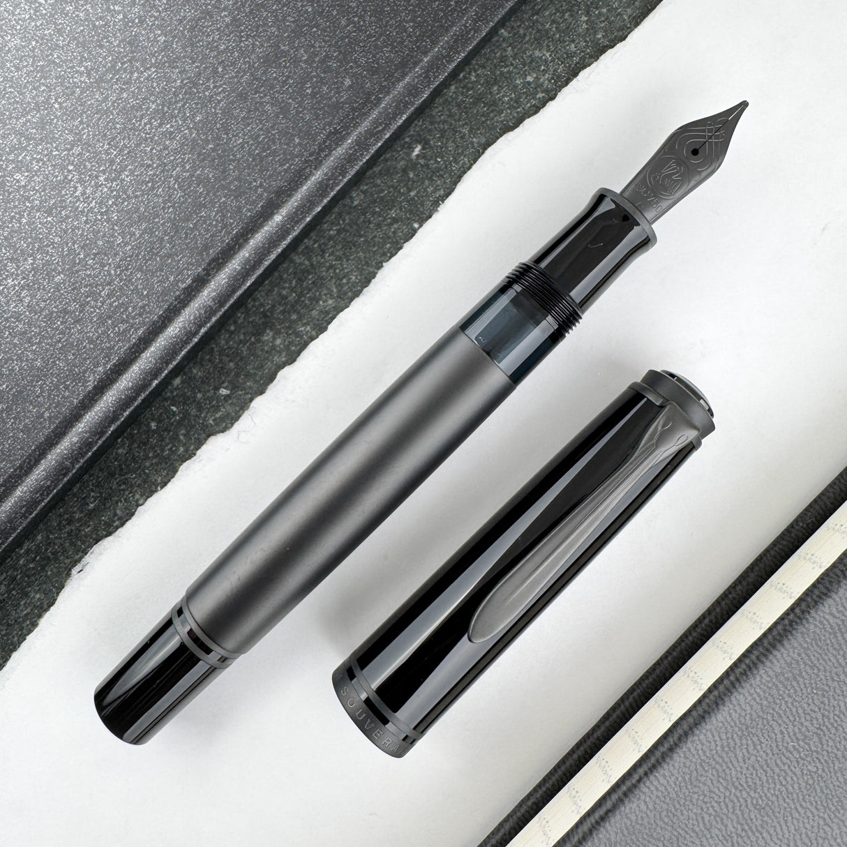 Pelikan Souveran M809 Fountain Pen - Black Matte (Special Edition)