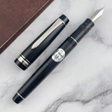 Pilot Justus 95 Fountain Pen - Black w/ Rhodium