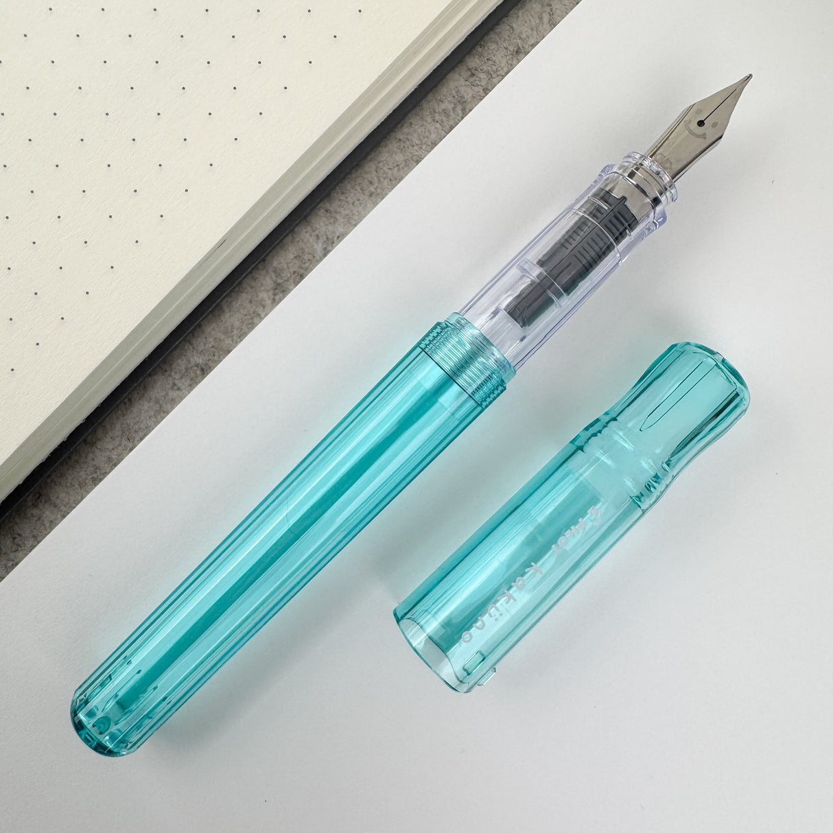 Pilot Kakuno Fountain Pen - Translucent Aqua