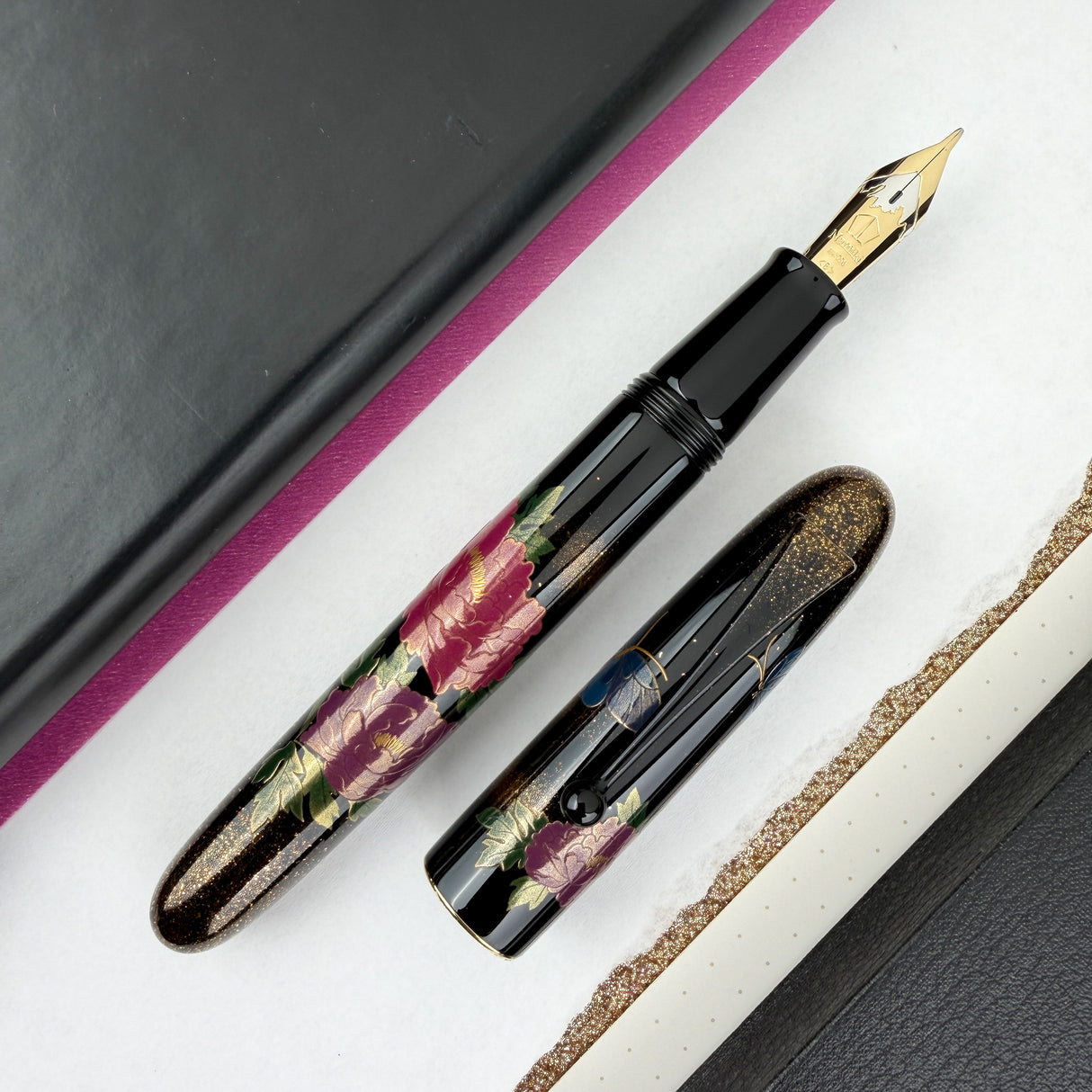 Namiki Yukari Royale Fountain Pen - Peony