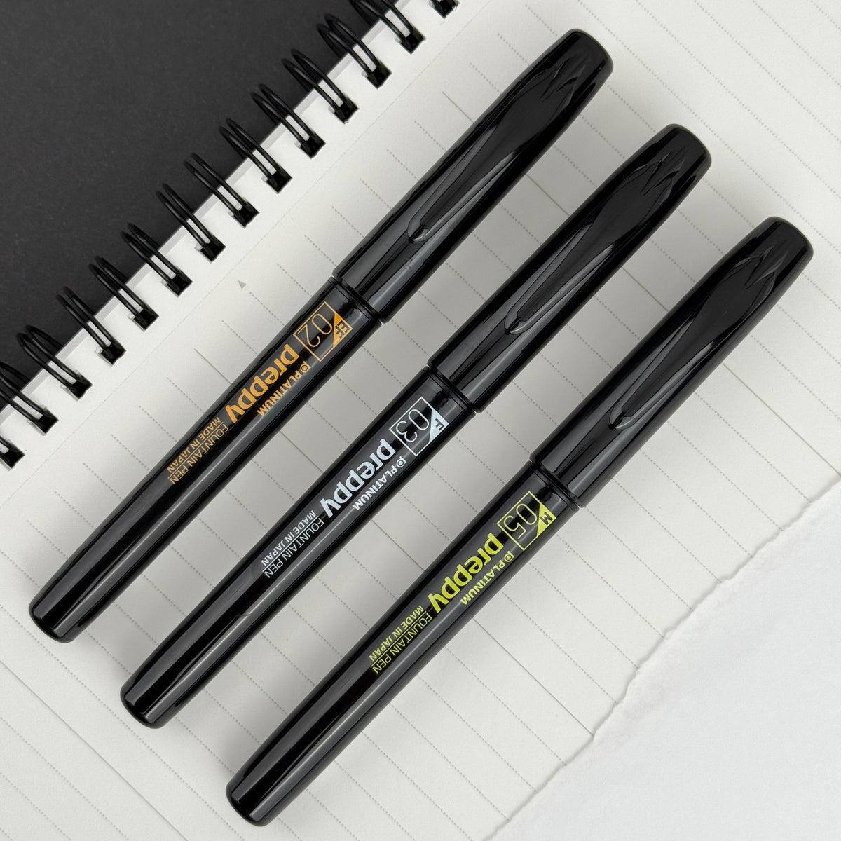 Platinum Preppy Fountain Pen - Black Series (Special Edition)