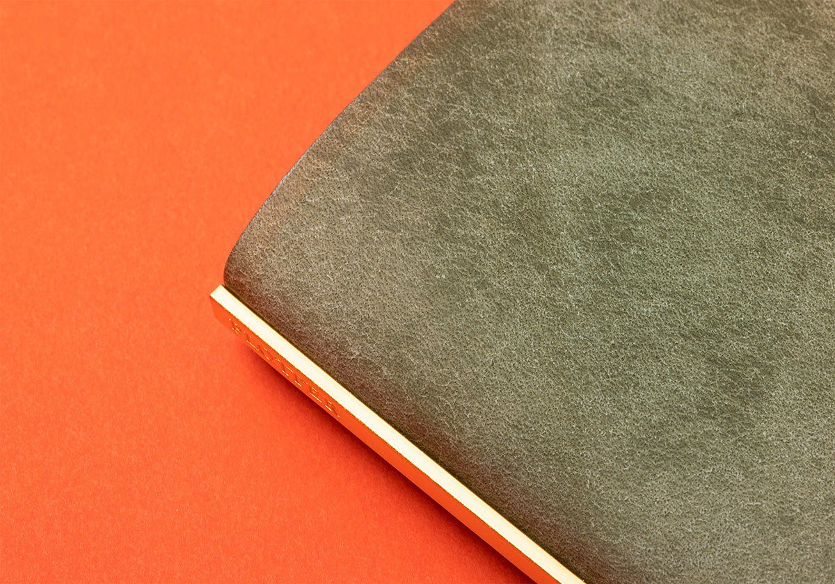 Plotter Pueblo 5-Ring Leather Binder - Mini 5 Size - Green