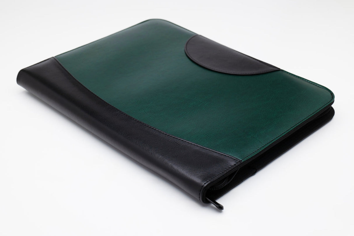 Monteverde Deluxe Collectors 36 Pc Zipper Pen Case - Green/Black