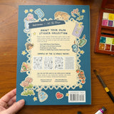 Art By Elowyn Paint Your Own Watercolor Stickers Book
