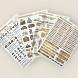 Atlas Stationers - CoraCreaCrafts Travel Basic Stickers - Stickers