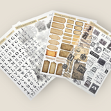 Atlas Stationers - CoraCreaCrafts Letter Basic Stickers - Stickers - Image 4