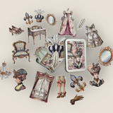 Atlas Stationers - CoraCreaCrafts Sticker Box - Noblesse - Stickers