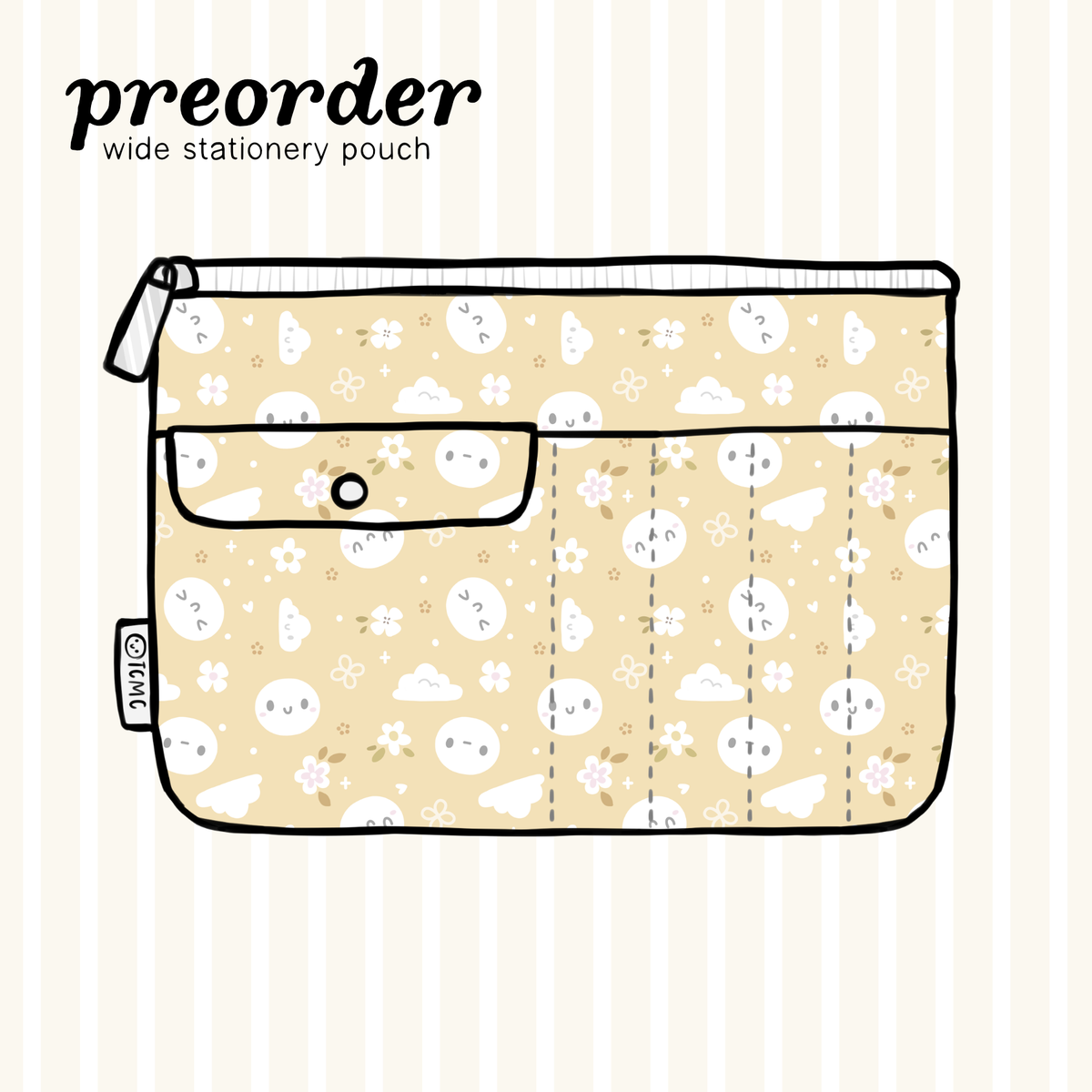 TheCoffeeMonsterzCo Honey - Wide Stationery Pouch