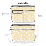 TheCoffeeMonsterzCo Honey - Wide Stationery Pouch