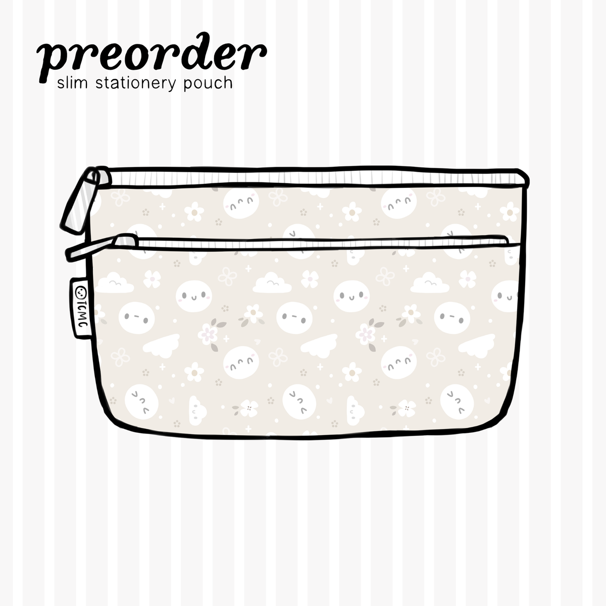 TheCoffeeMonsterzCo Oxidized Potato - Slim Stationery Pouch