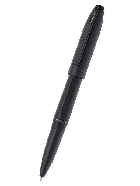 Prism Obsidian Black Rollerball Pen - top view