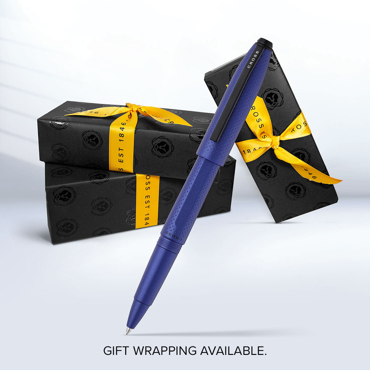 Prism Deep Sea Blue Rollerball Pen - gift wrapping