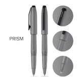 Prism Graphite Ballpoint Pen - info graphic