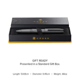 Prism Graphite Rollerball Pen - gift box and specs