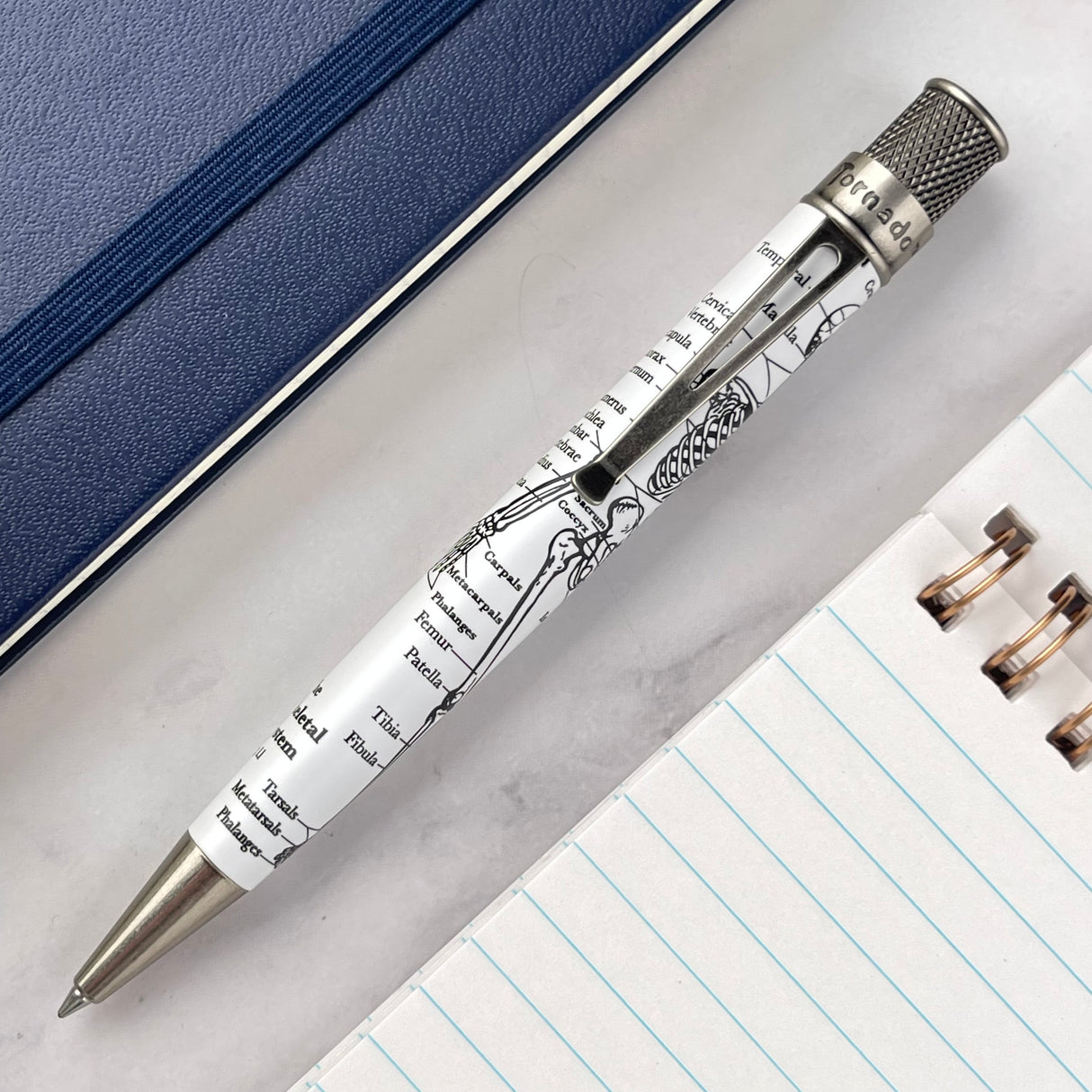 Retro 51 Tornado Vintage Metalsmith Rollerball Pen - Dr. Gray