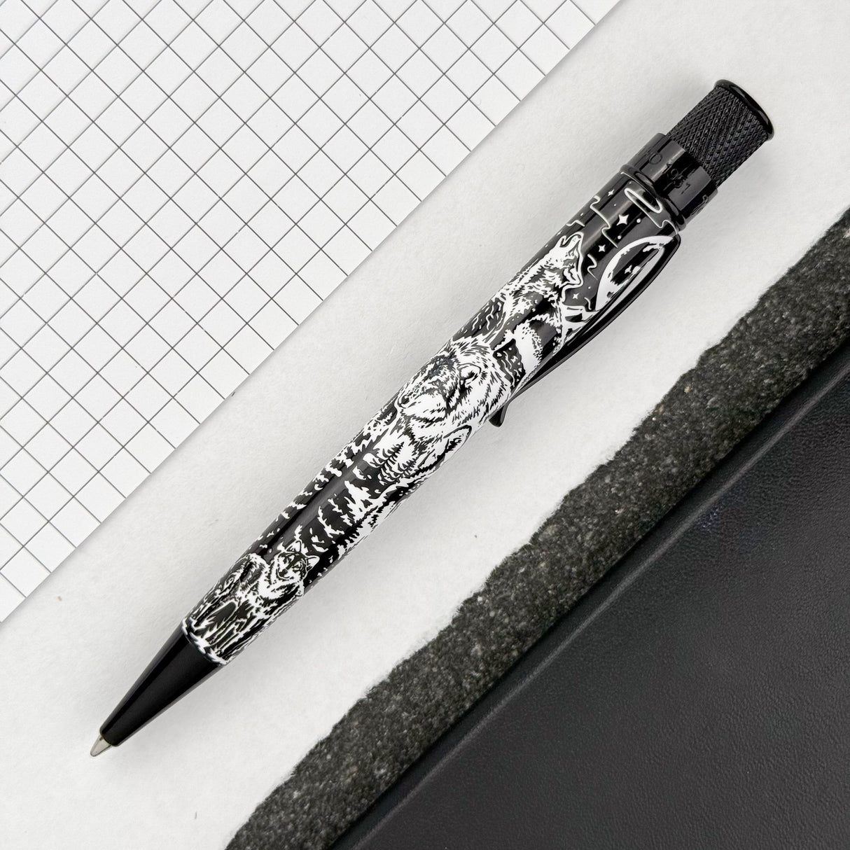 Retro 51 Tornado™ Wolf Rescue Ballpoint Pen