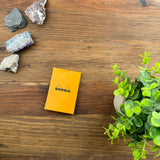 Rhodia Staplebound Notepad - Graph 80 sheets - 3 x 4 - Orange cover