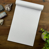 Rhodia Staplebound Notepad - Graph 80 sheets - 8 1/4 x 12 1/2 - Black cover