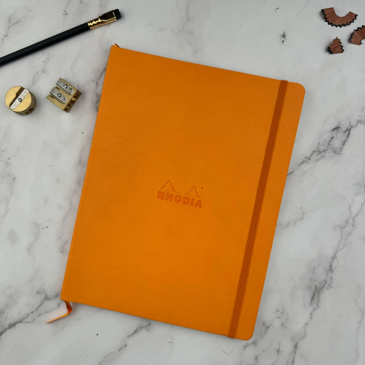 Rhodia Rhodiarama Soft Cover 7 1/2" x 9 7/8" Notebook - Dot