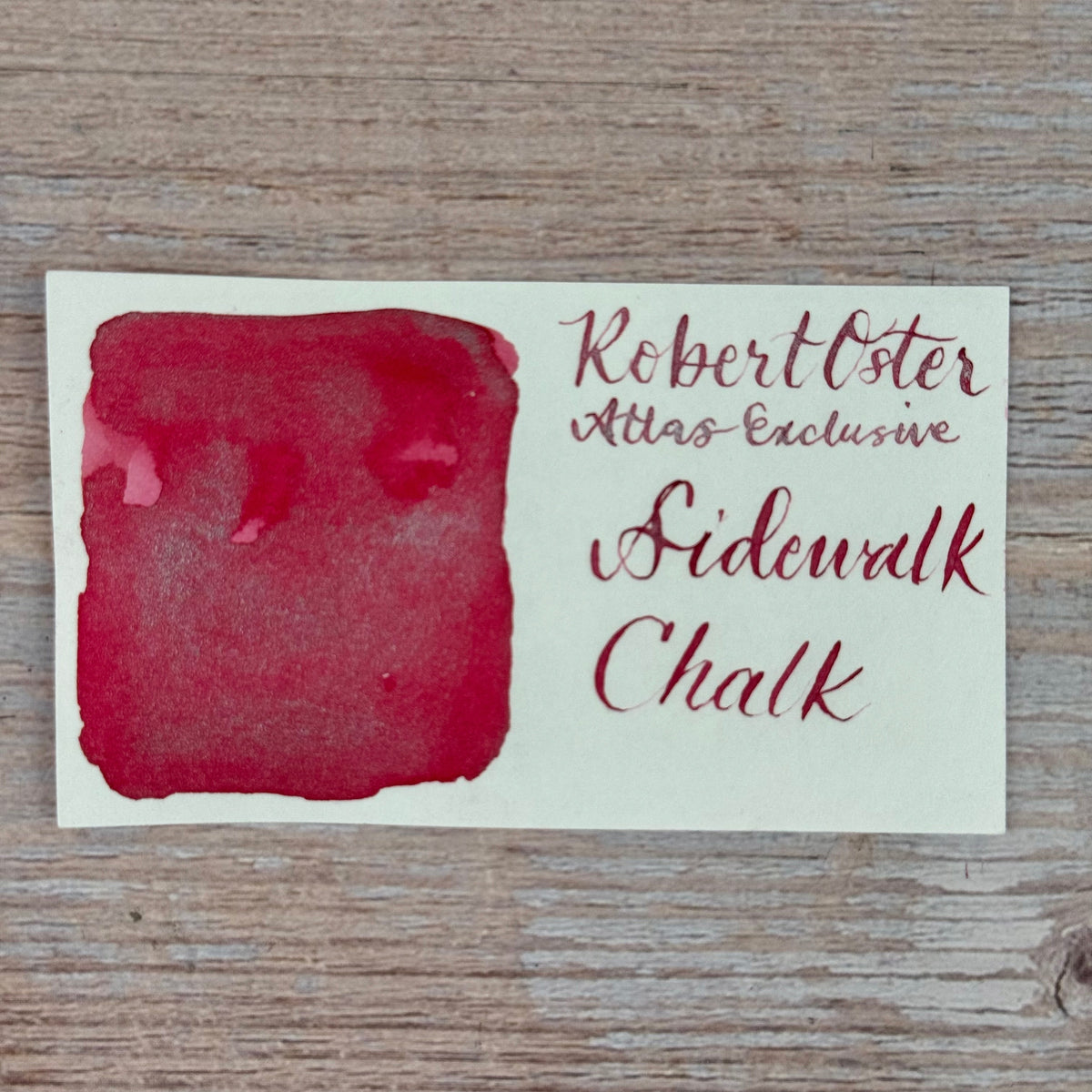 Robert Oster Sidewalk Chalk - 50ml Bottled Ink (Atlas Exclusive)
