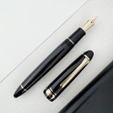 Sailor 1911L 14K Gold Trim Fountain Pen - Pearl Black