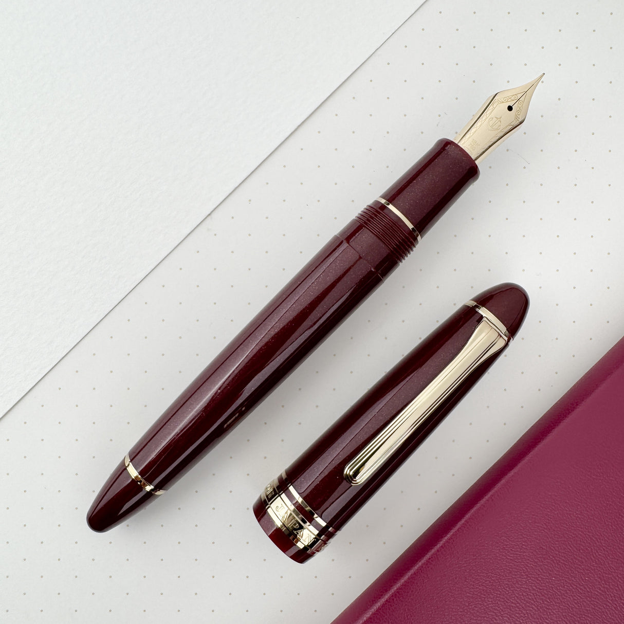 Sailor 1911L Fountain Pen - Shining Red