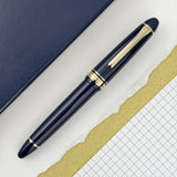 Sailor 1911 Casual L Basis Gold Trim Fountain Pen - Muted Blue
