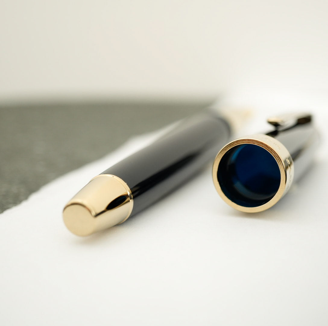 The Sailor Pro Gear Anchor Fountain Pen - Blue Dawn w/ Gold Trim