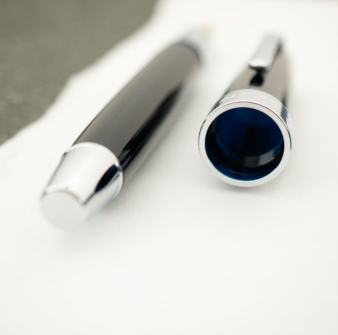 The Sailor Pro Gear Anchor Fountain Pen - Blue Dawn w/ Silver Trim