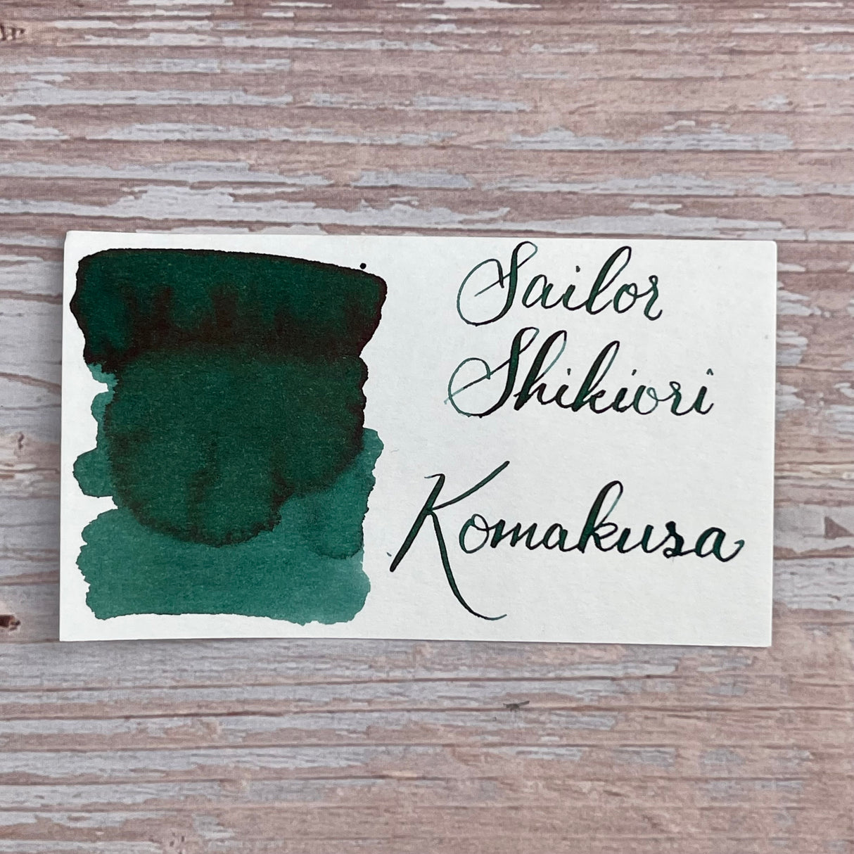 Sailor Shikiori Ink Cartridges - Komakusa (New)