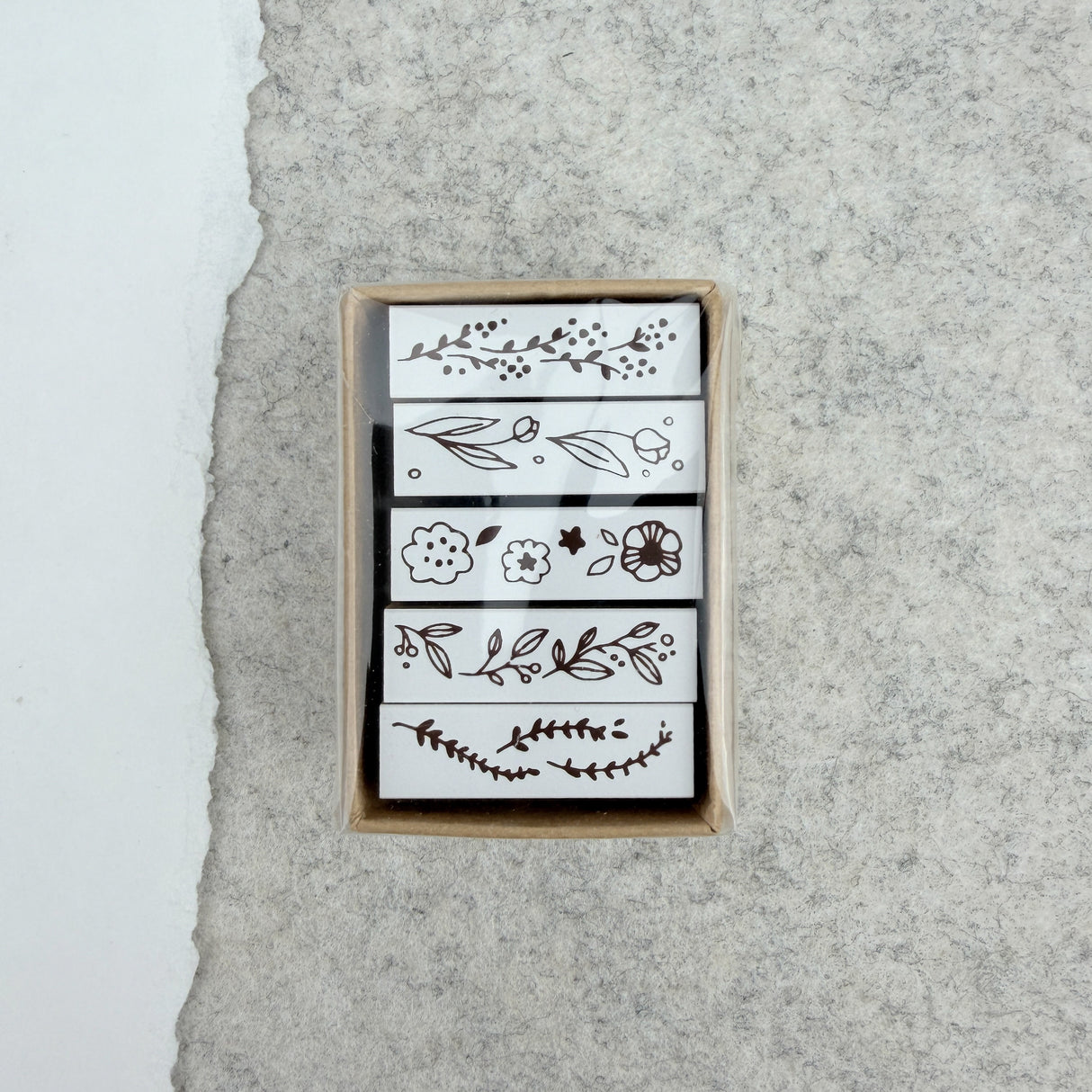 Sanby x Avec Amour Stamp Set - Botanical