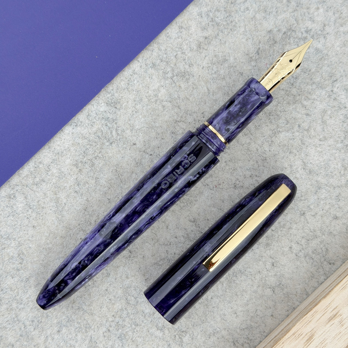 Scribo Piuma Fountain Pen - Ametista
