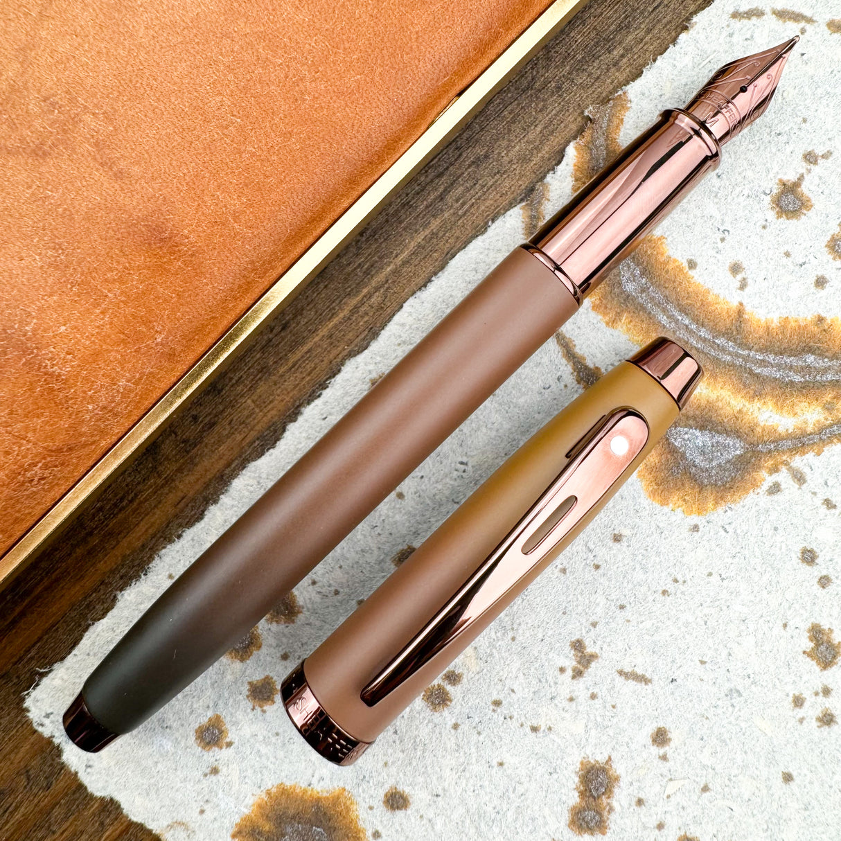 Sheaffer 100 Fountain Pen - Coffee (Special Edition)