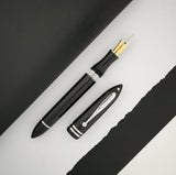 Sheaffer Balance III Fountain Pen - Black w/ Chrome Trim