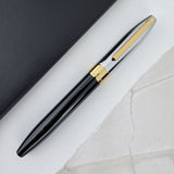 Sheaffer Legacy Rollerball Pen - Chrome Cap and 14kt Gold PVD