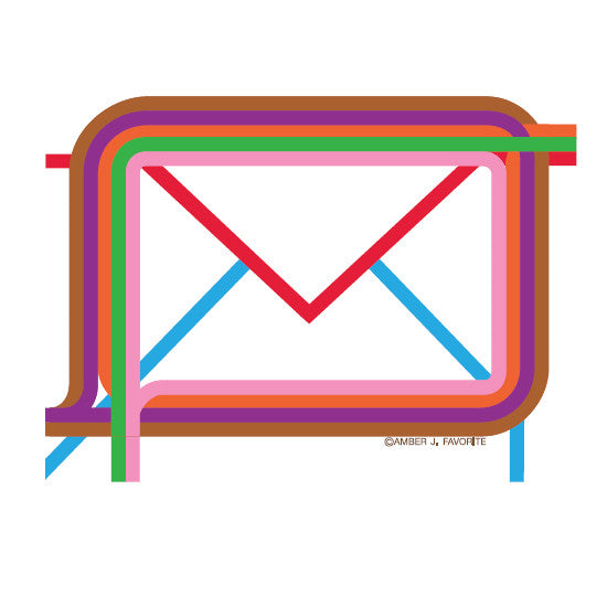 Loop Envelope Sticker - Stationery Store Day (2026)