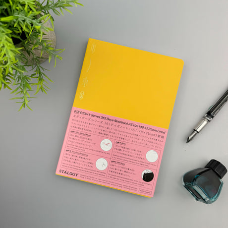 Stalogy 365 Day Notebook - A5 - Ruled